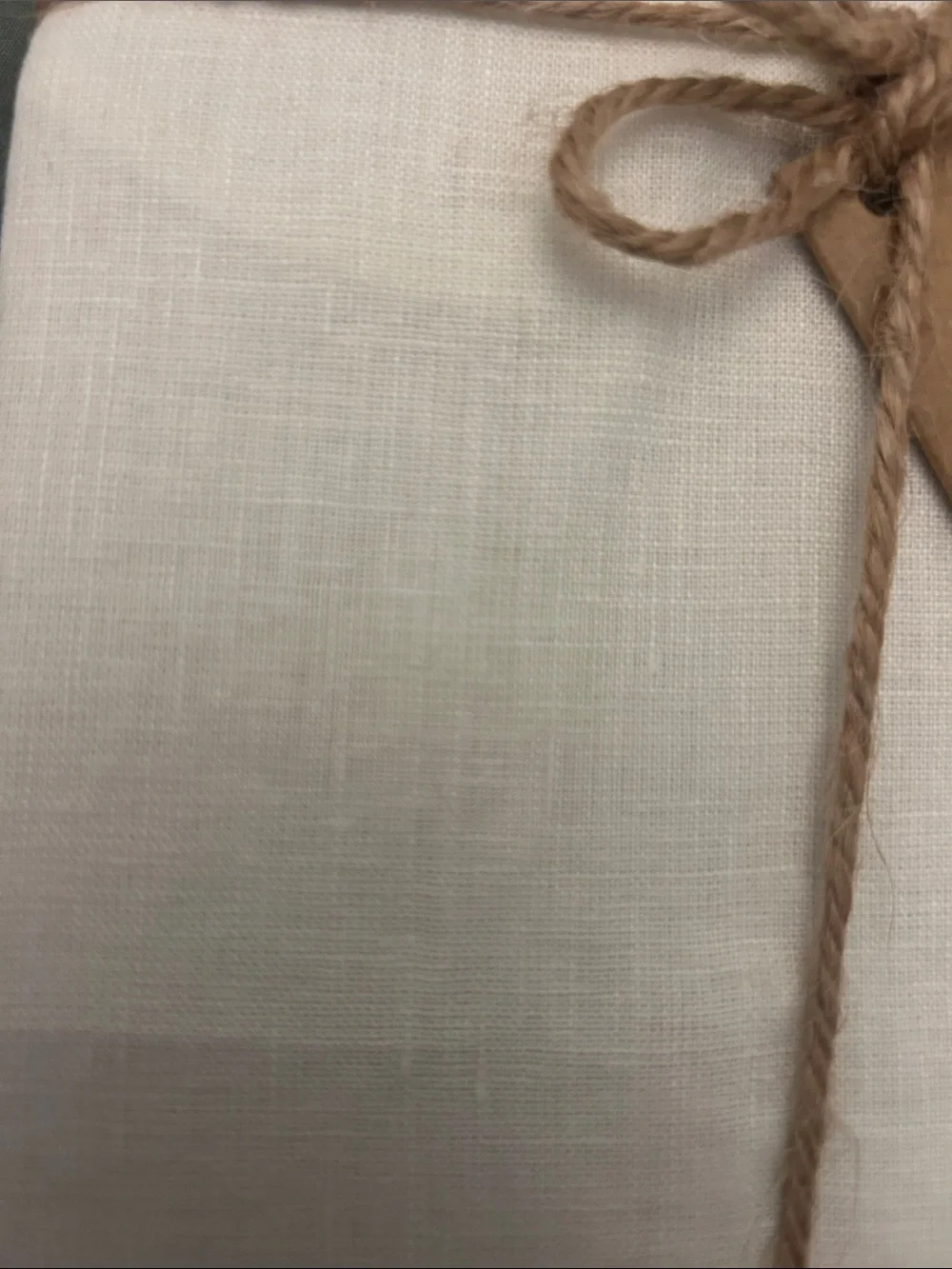 Levtex Home 100% Washed Linen King Sham - cream